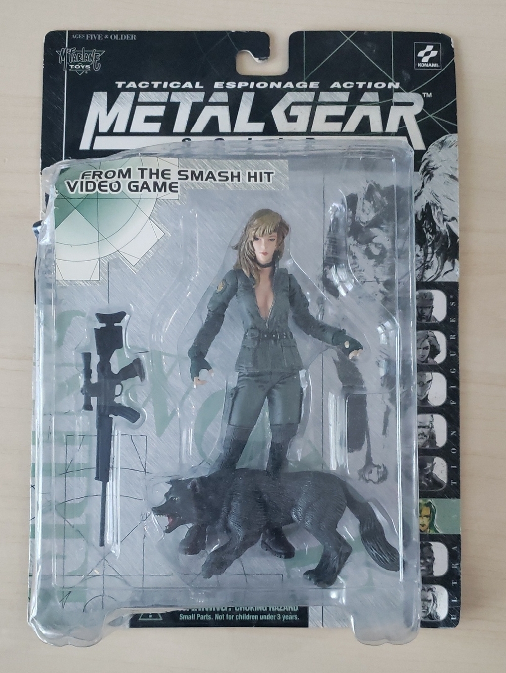 Metal Gear Solid Meryl Silverburgh Action Figure - Black